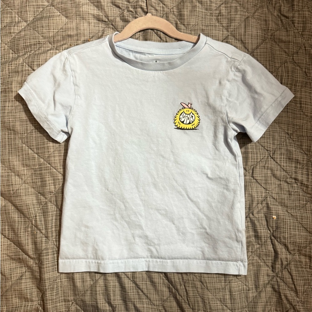 Kids Adidas light blue tshirt - Picture 2 of 6
